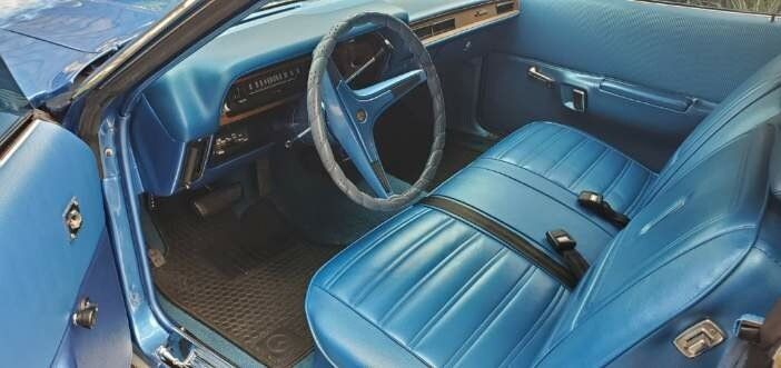 Blue Car Interior And Seats — Melbourne, Florida — A Absolute Mobile Auto Detailing