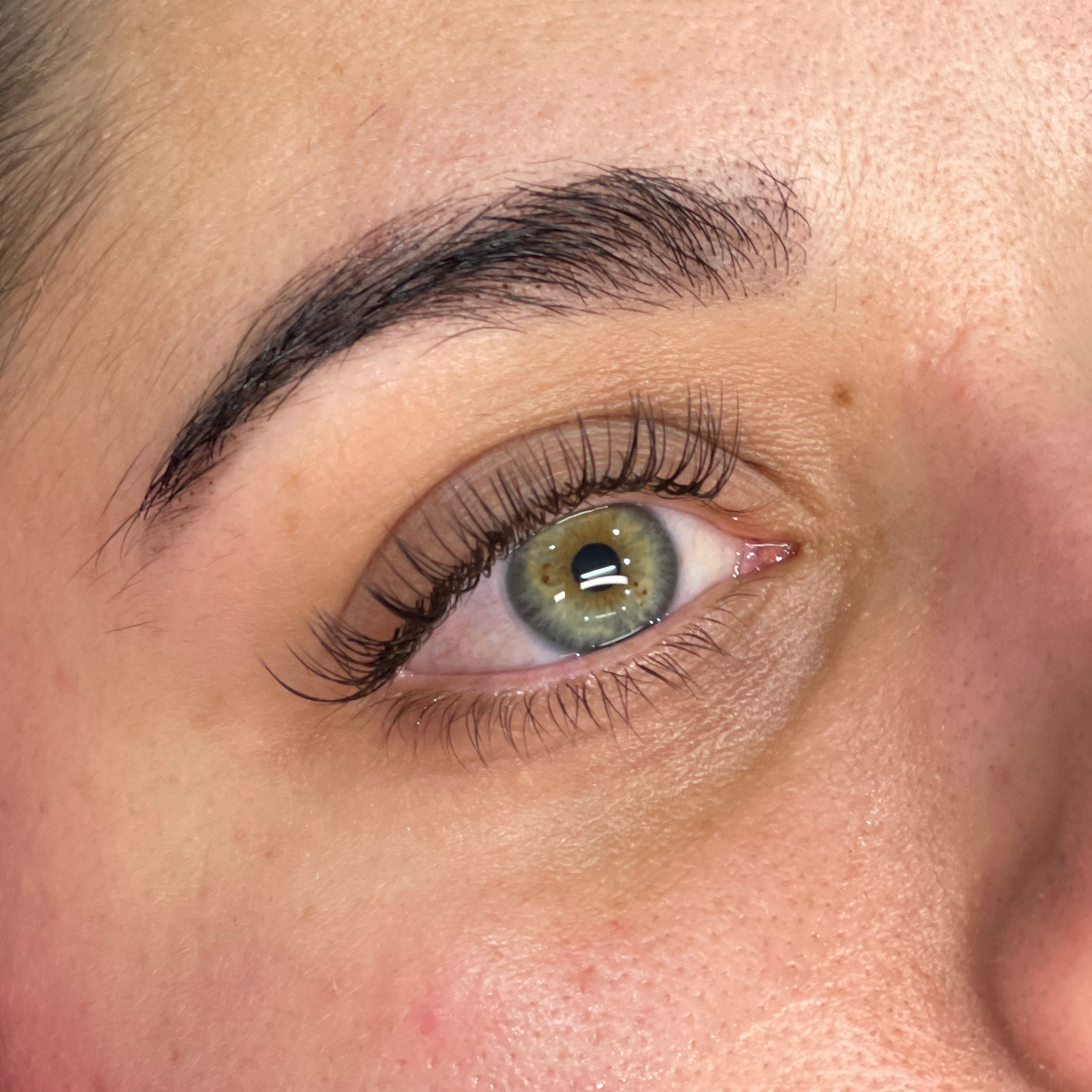 eyelash extensions on ladies open eye
 — Envy Cosmetic Collective in Maitland, NSW
