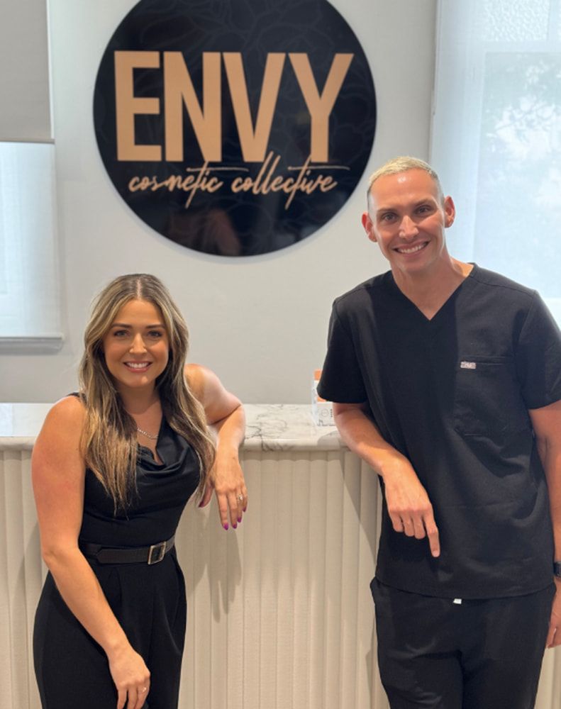 A Man And A Woman Are Standing — Envy Cosmetic Collective in Maitland, NSW