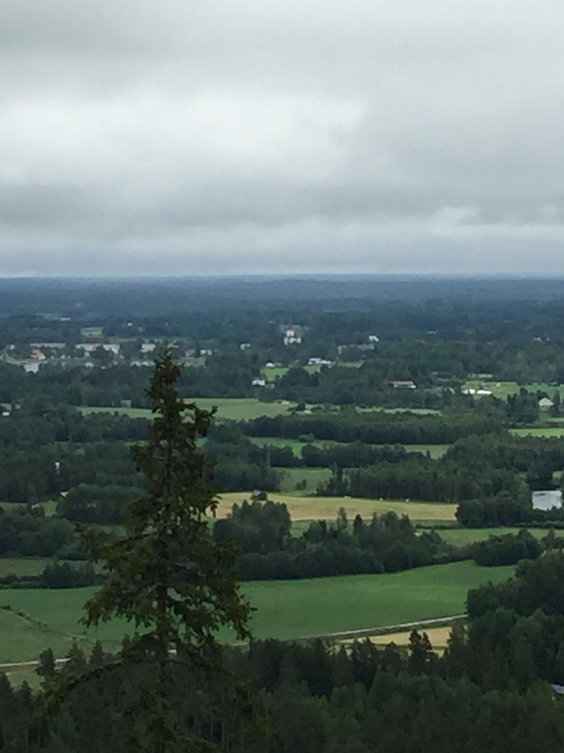 The Mountain view in the middle of Sweden