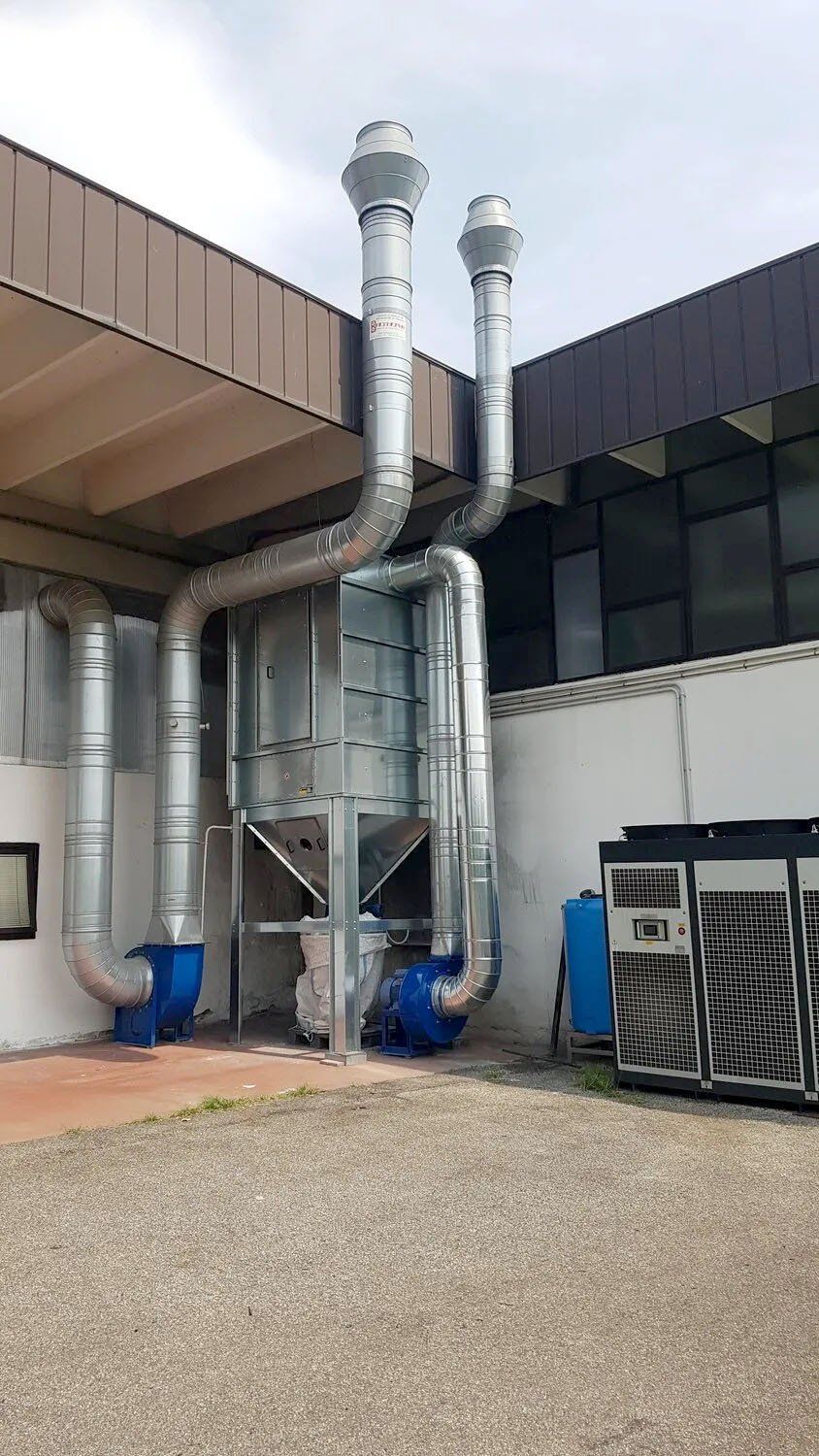 montaggio di impianti di aspirazione