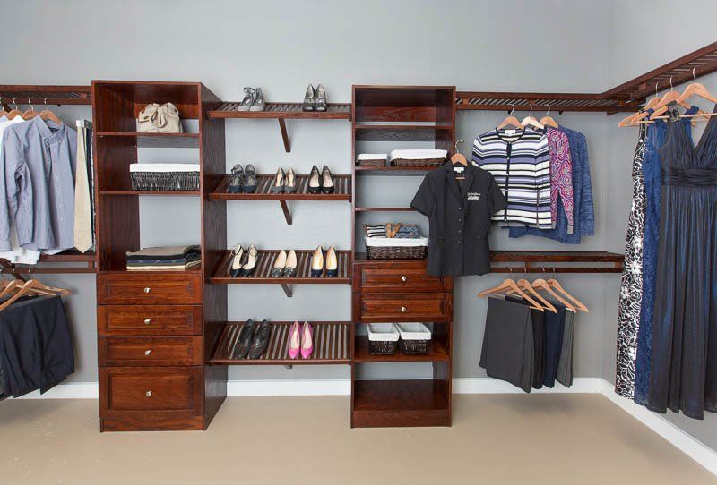 Big Wardrobe With Different Clothes — Jefferson, GA — Keith Porter Specialties