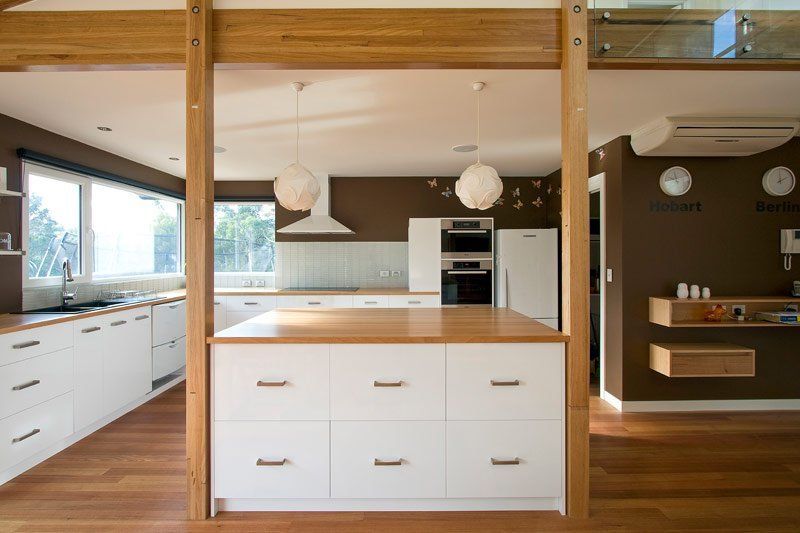 Painted Kitchen — Hobart, TAS — Watkins Morgan Painting Service
