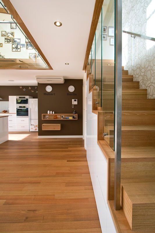 Painted Side Stairs — Hobart, TAS — Watkins Morgan Painting Service