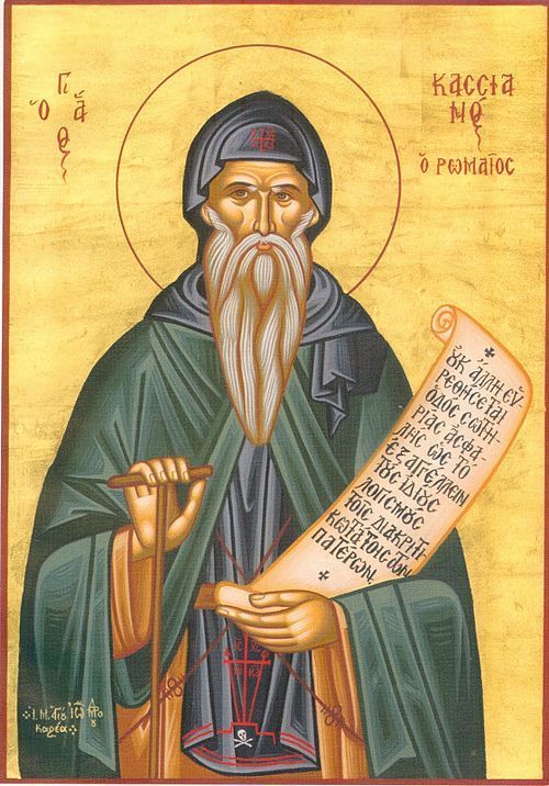  Icon of St. John Cassian Romanian Orthodox Saint