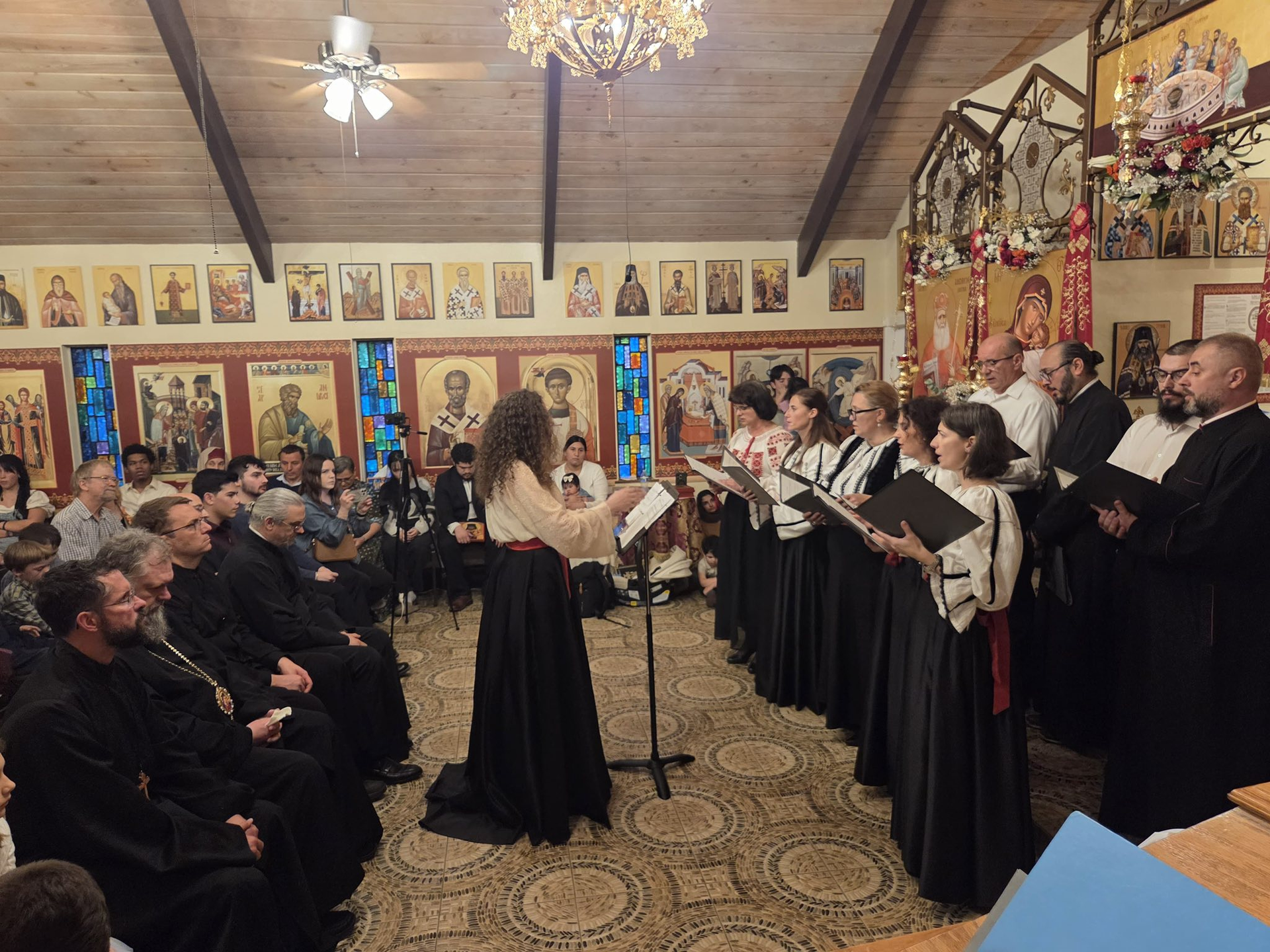 St. John Cassian Romanian Orthodox Church Choir singing