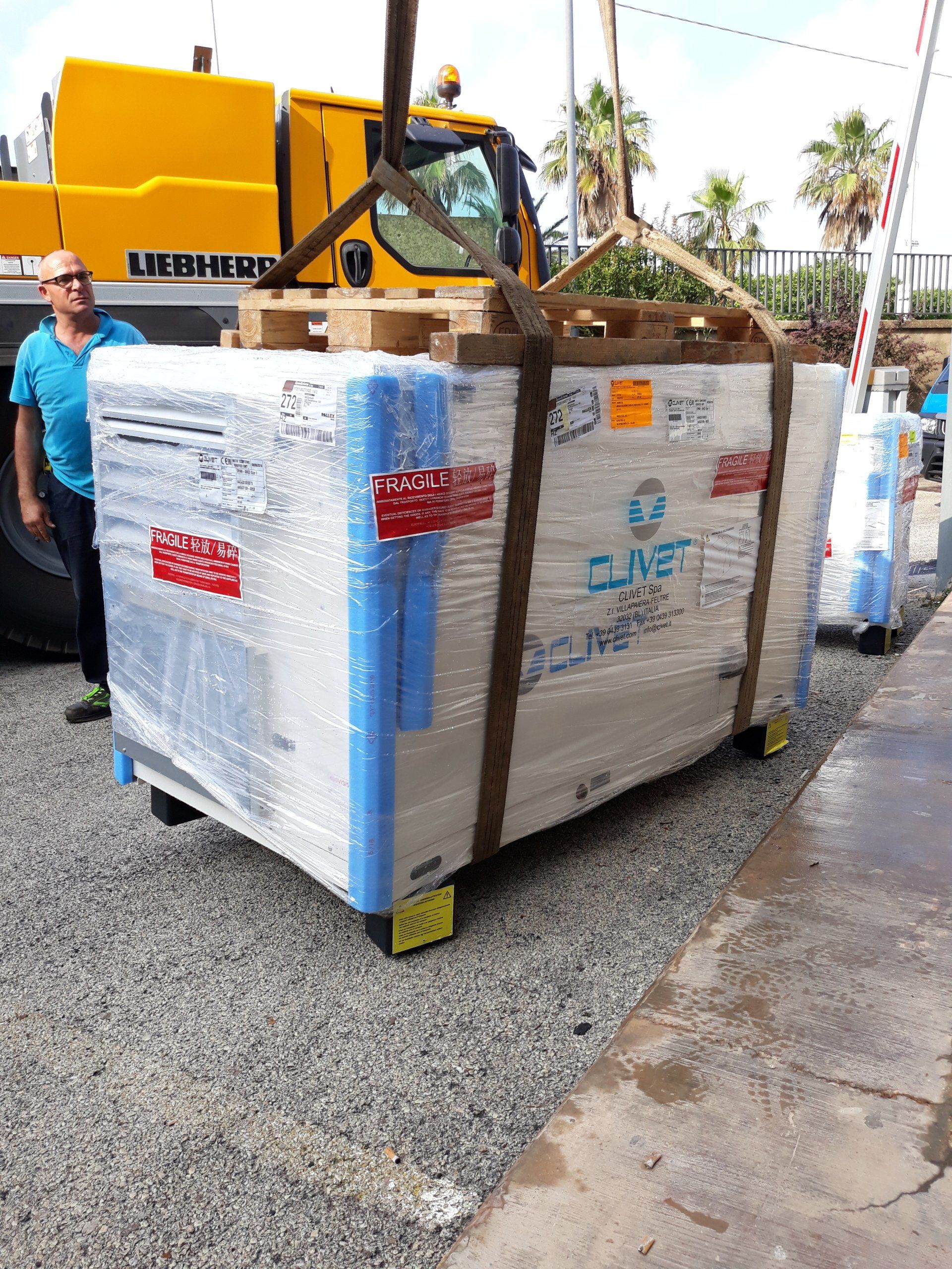 movimentazione cassaforte