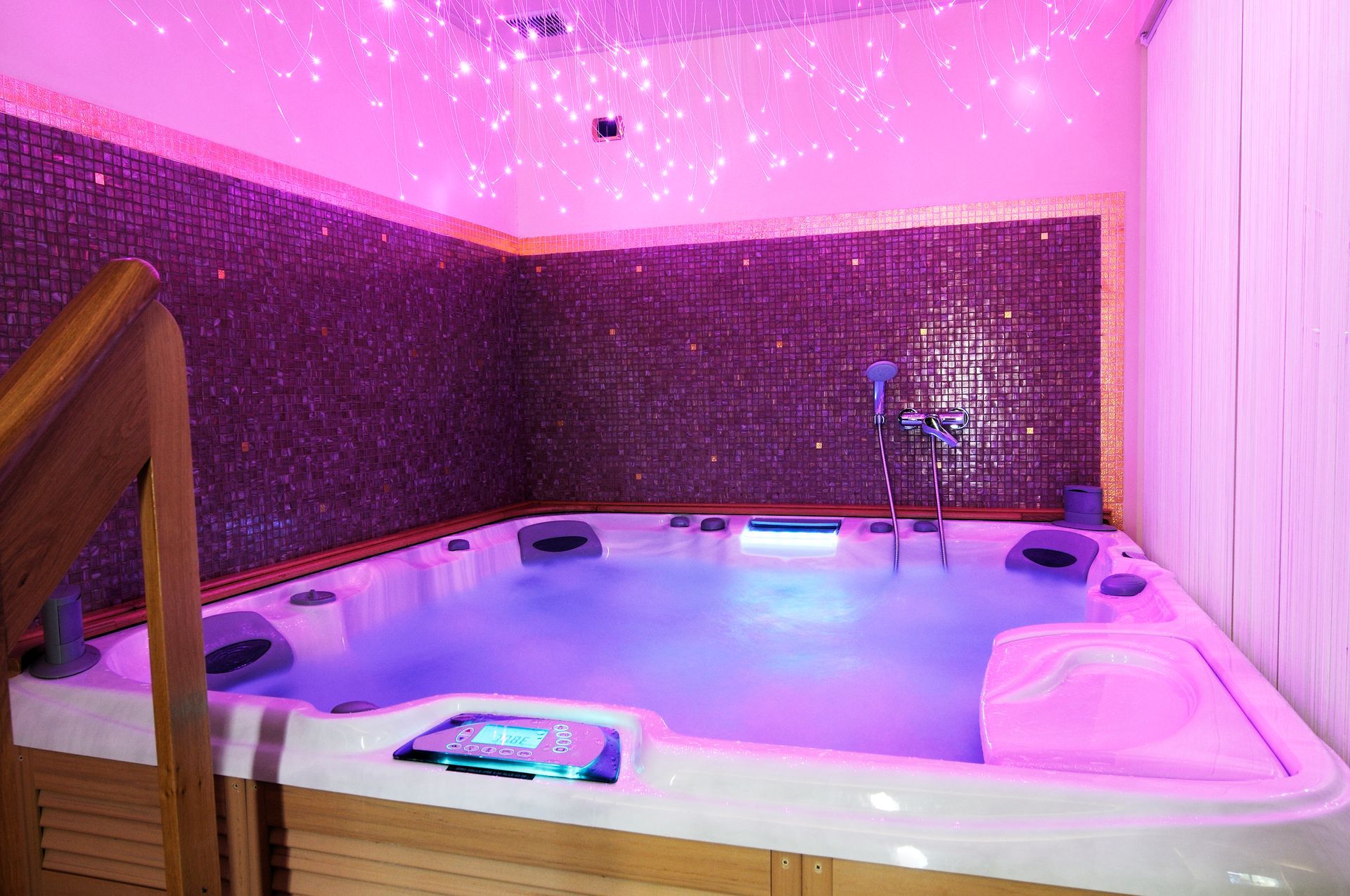 A bunch of wires are connected to each other in a box.