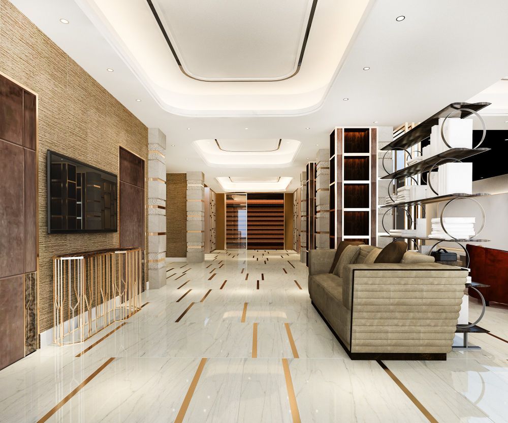 un gros plan d'un tapis avec un motif géométrique dessus.