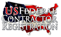 US federal contractor registration logo