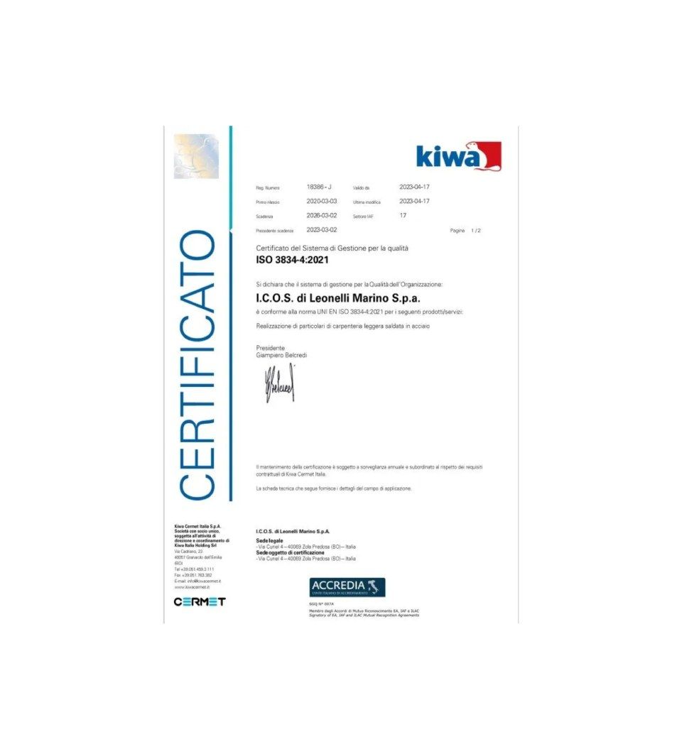 ISO-Norm-Zertifizierungen