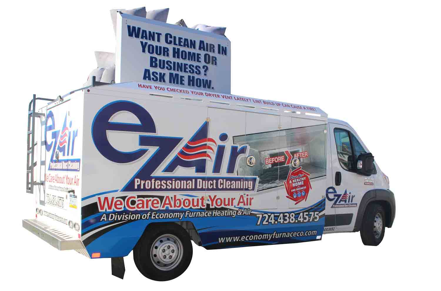 Company Van — HVAC service in Uniontown, PA