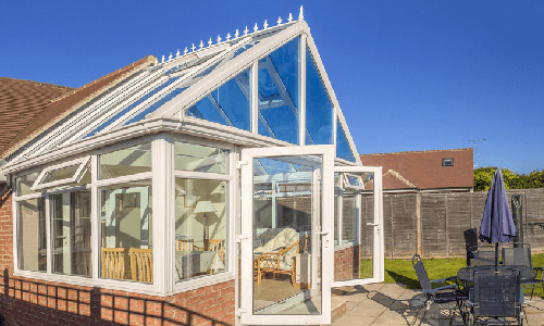 Conservatory window cleaning