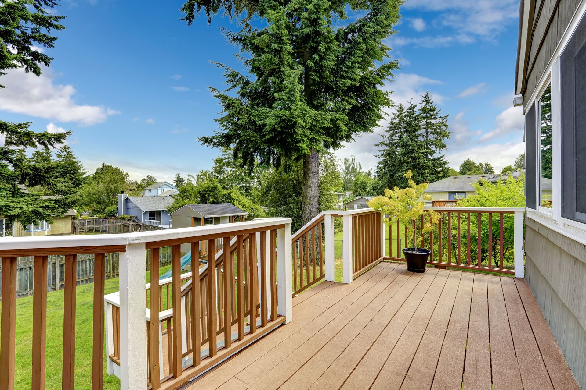 Residential House  Deck