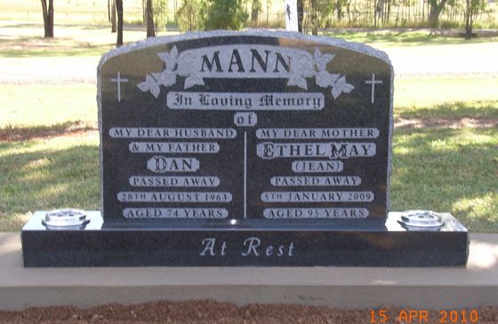 double reichle special headstone