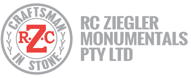 rc ziegler monumentals pty ltd logo