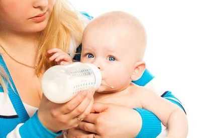 Mother Used Bottle Feeding to Baby — A Child's Dream