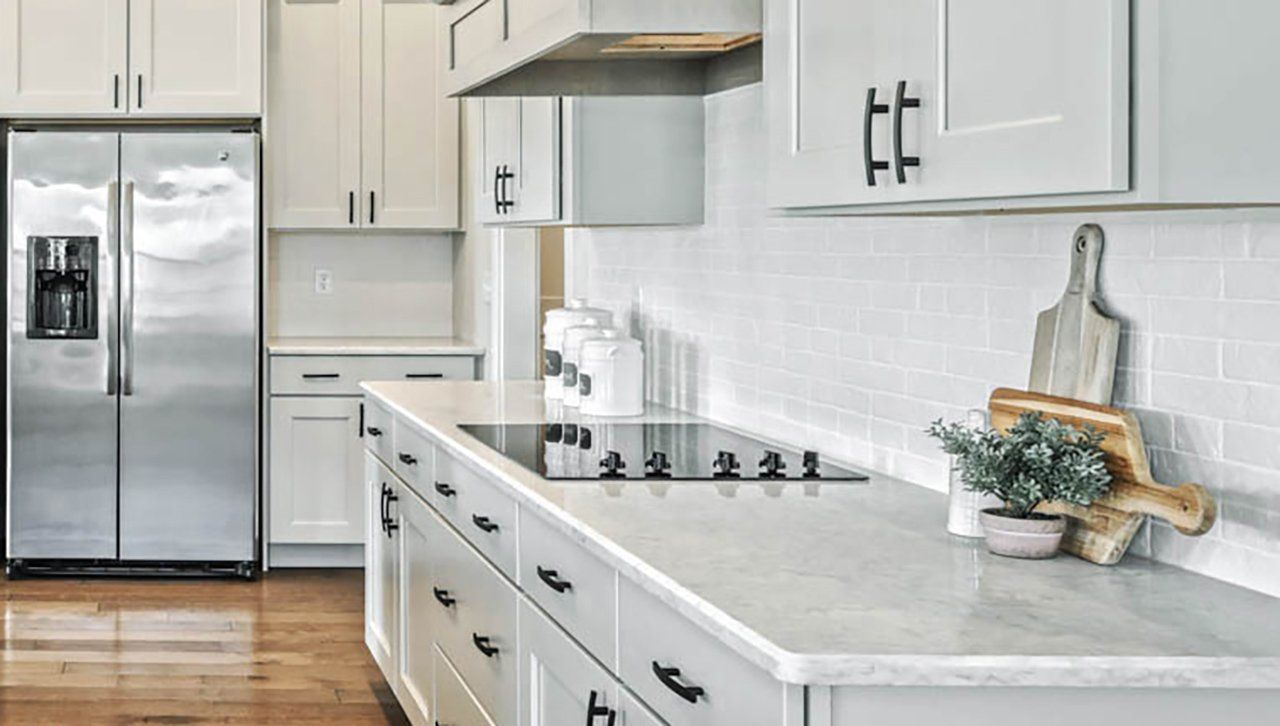 Northfield kitchen model in the Sweet Briar community