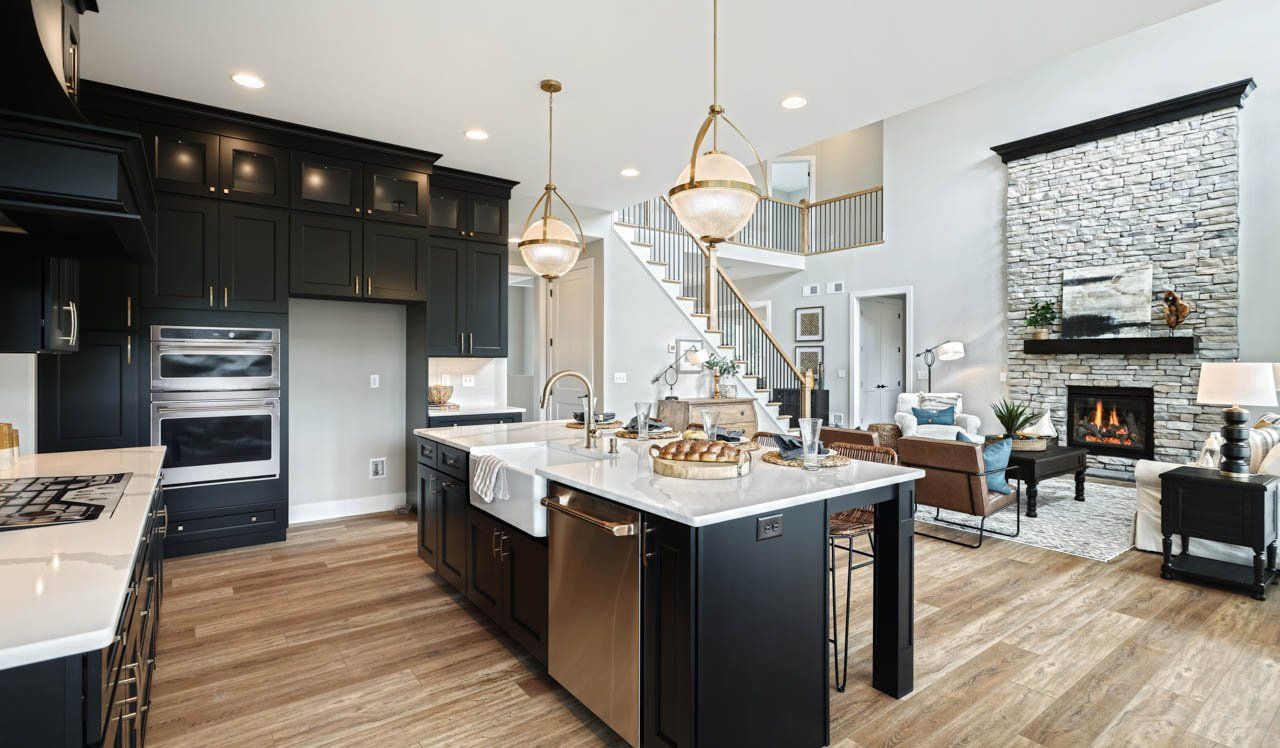 Silverbrooke model home kitchen