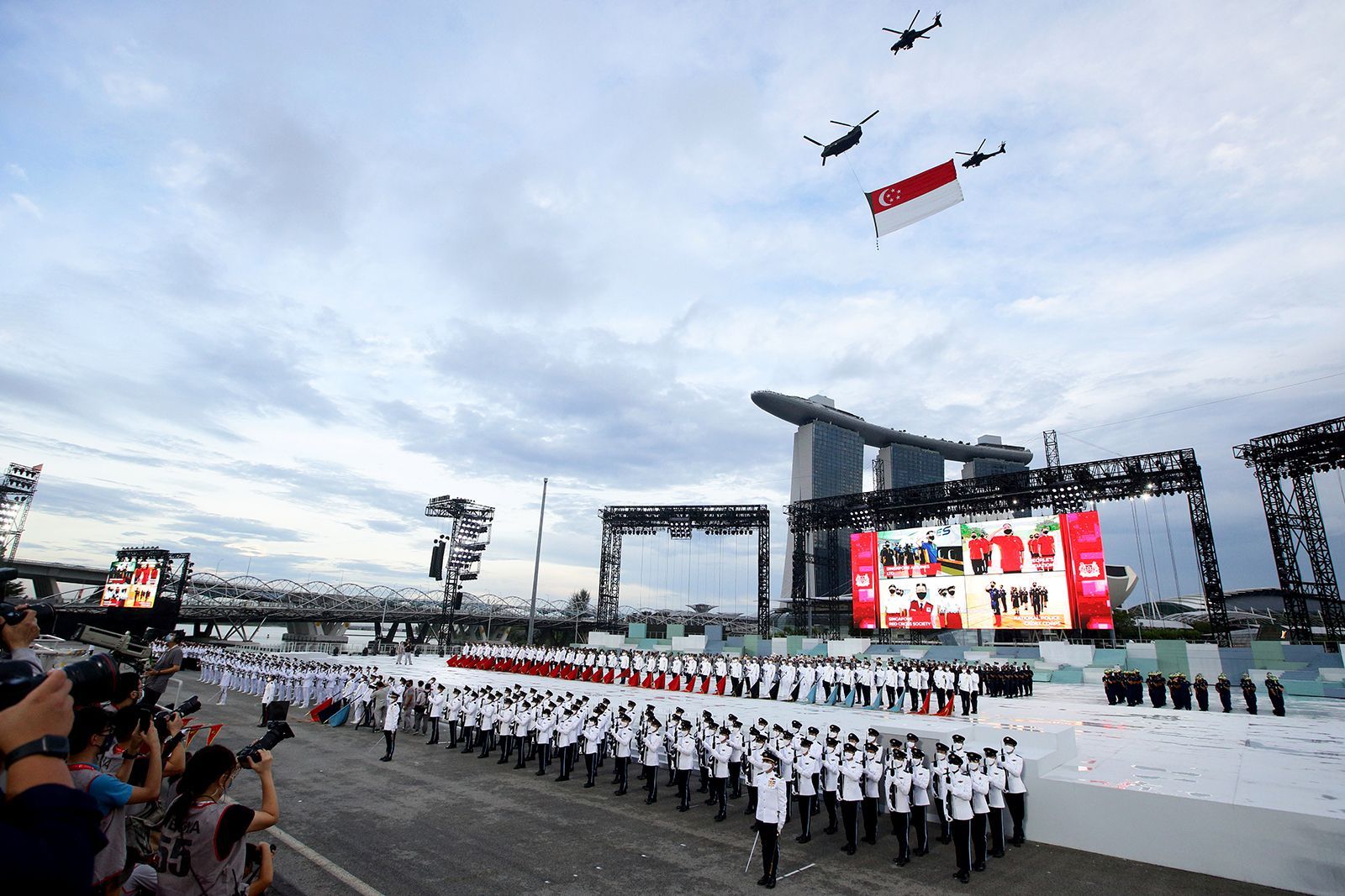 National Day Parade display