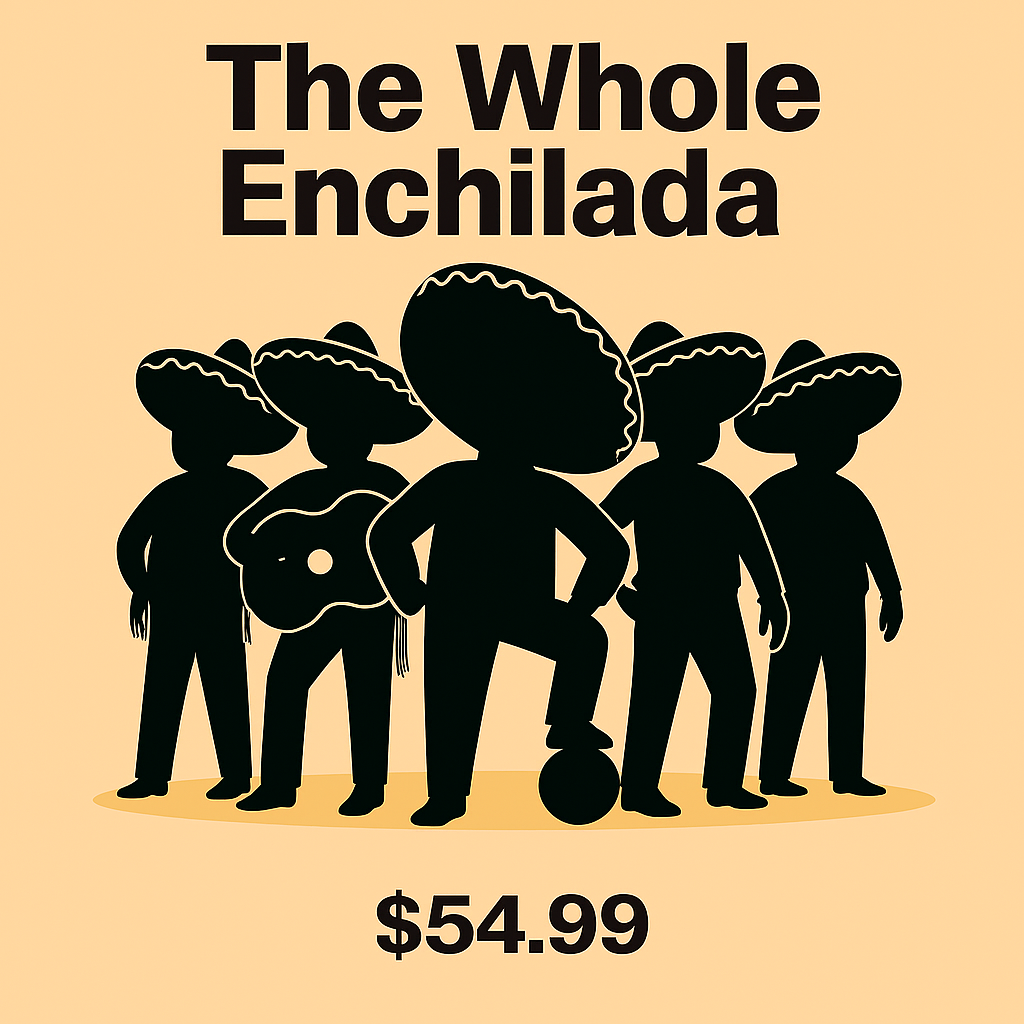 The Whole Enchilada (6) magnets in the series