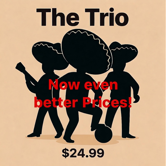 The Trio (3 Magnets)