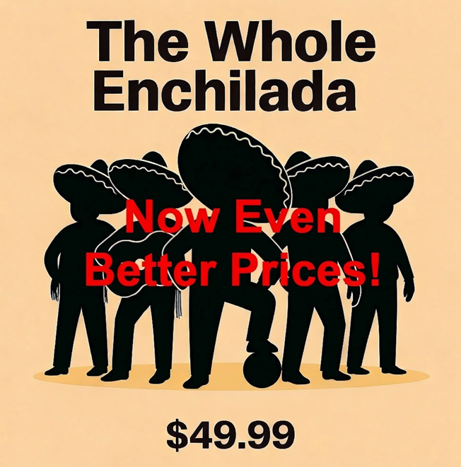 The Whole Enchilada (6 Magnets)