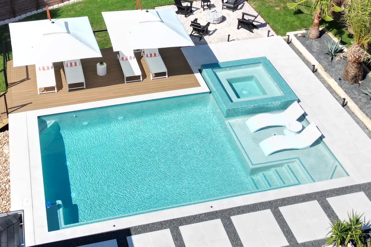 mid-level pool pricing in Austin, TX.