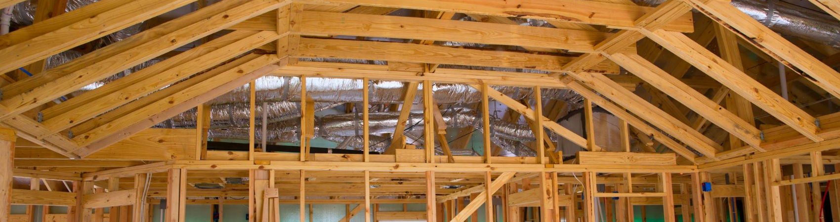 ductwork in new construction home