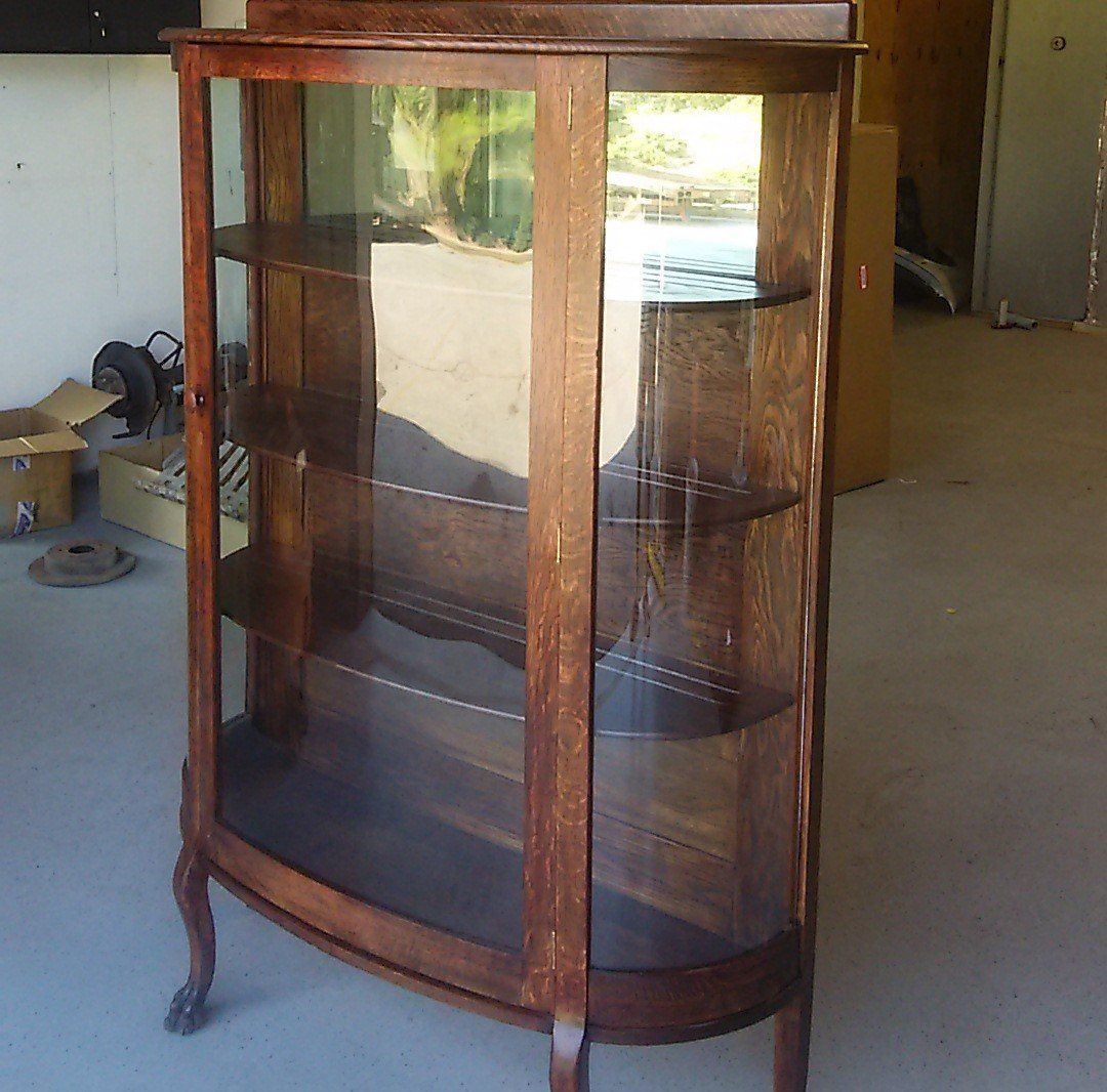 Curved Glass for China or Curio Cabinets