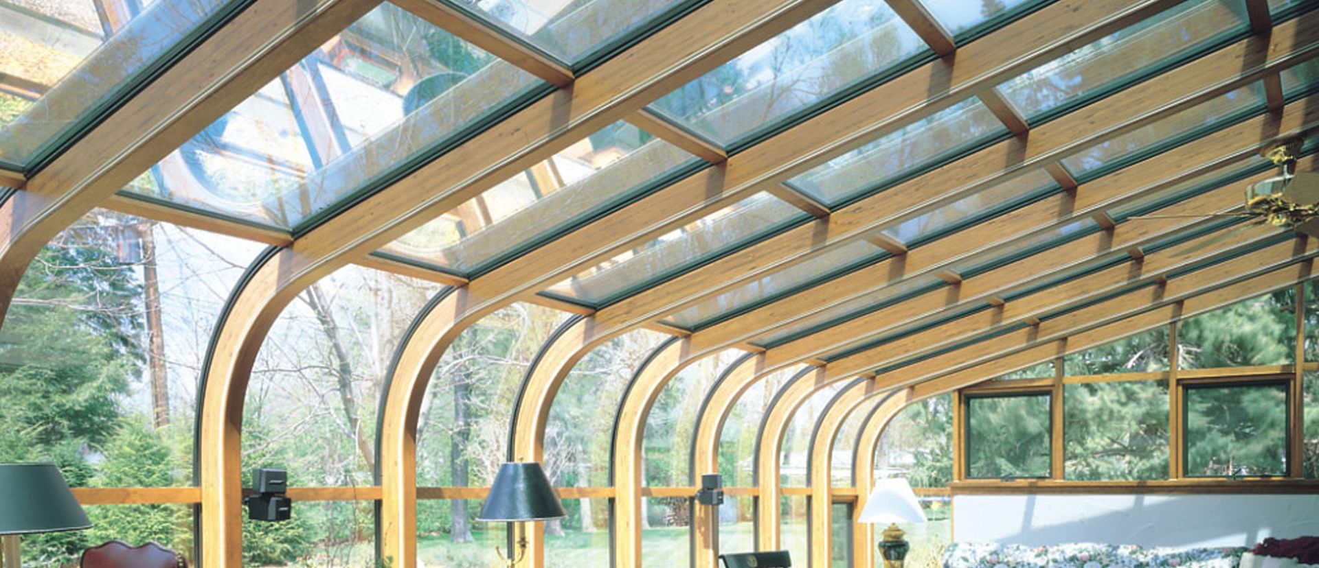 insulated curved glass unit