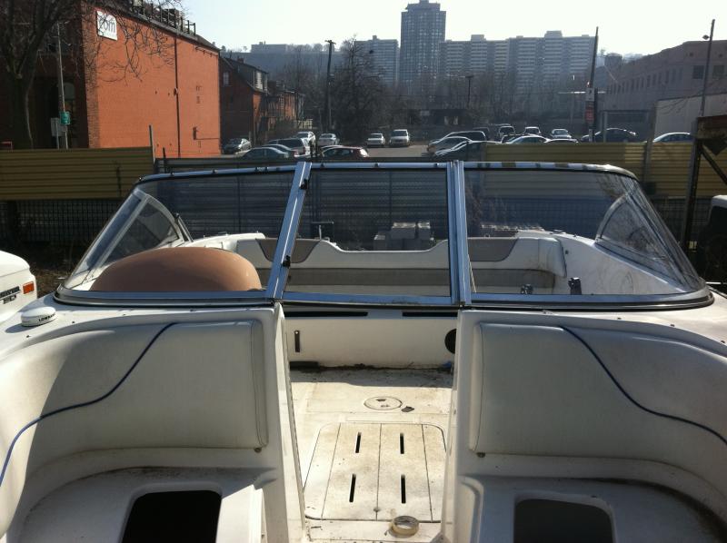 Curved Glass Yacht Windshield Replacement