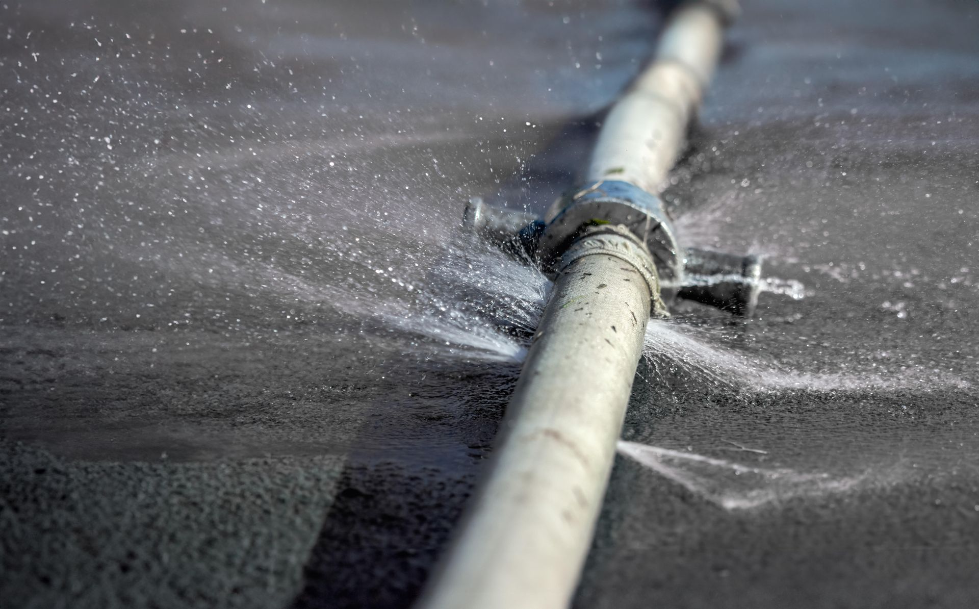 A Cracked Pipe Leaks Water — Taps 'R' Us in Kunda Park, QLD
