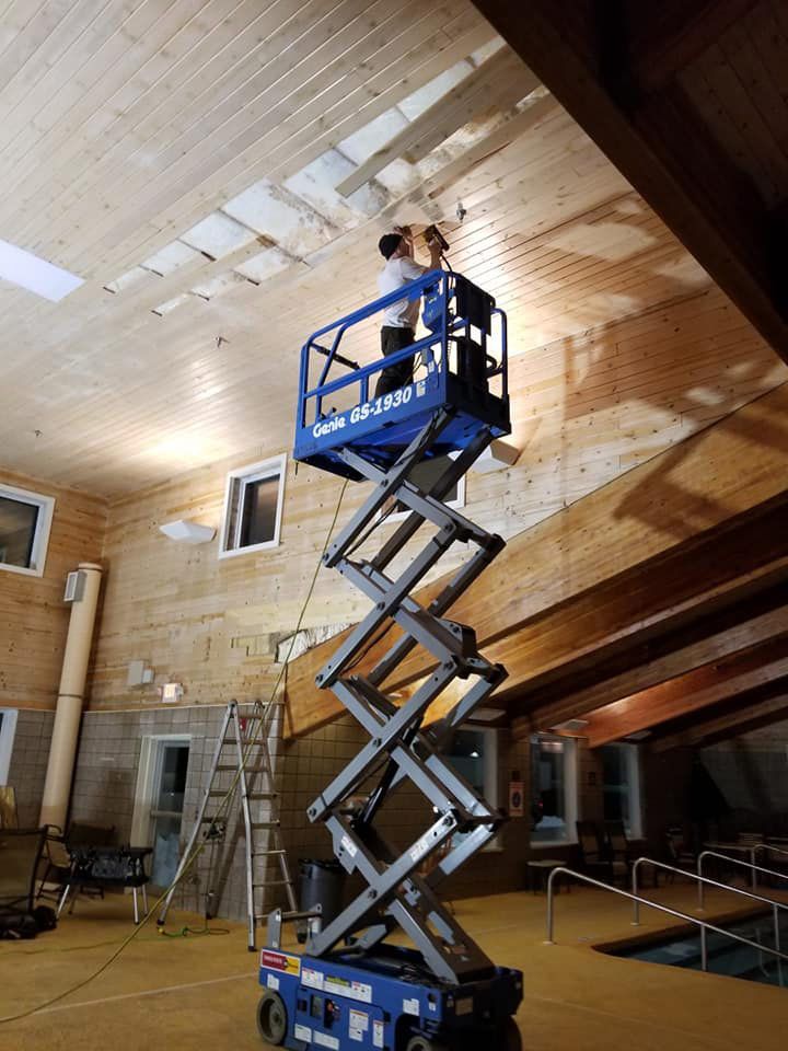 Installing a Ceiling — Wausau, WI — CW Custom Exteriors