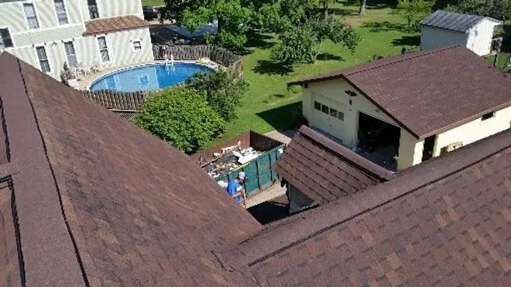 Installed Shingle Roof — Wausau, WI — CW Custom Exteriors
