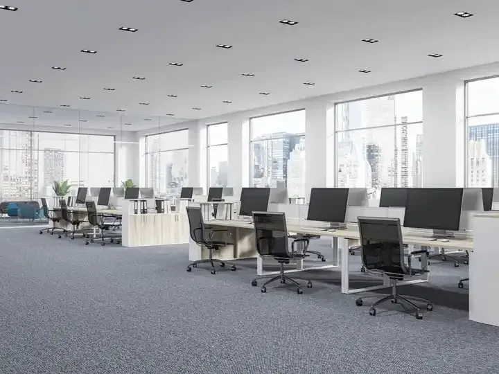 Clean office carpets