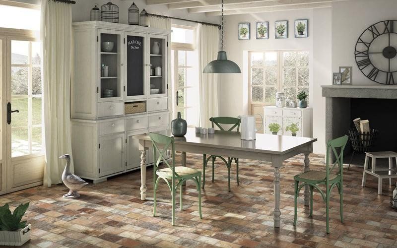 Pavimento effetto cotto