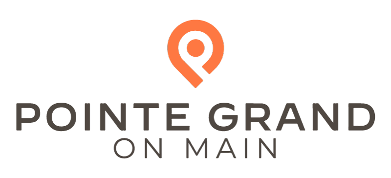 Pointe Grand on Main logo.