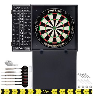 Viper Steadfast Backboard With Shot King Sisal Dartboard