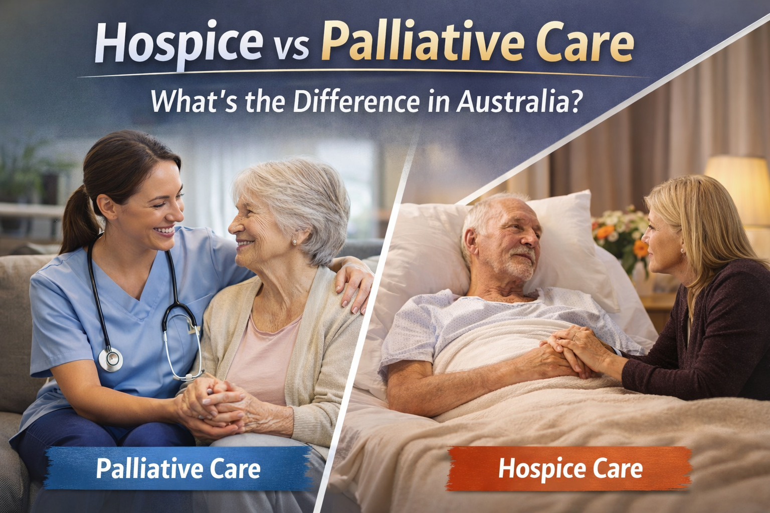hospice vs palliative care australia