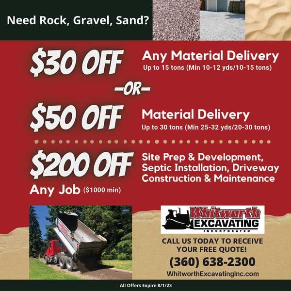 Your Local Excavating Specialists Septic Tank Installs Gravel