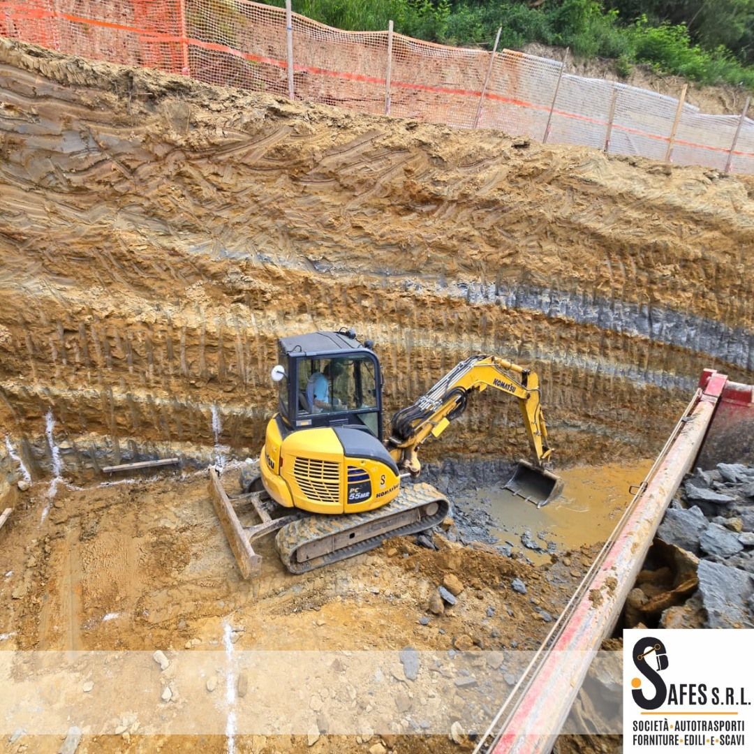 scavi e movimentazione terra a Romagnano Sesia, Novara