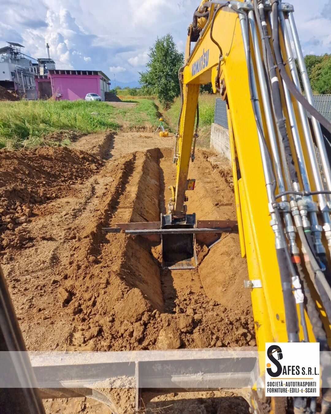 scavi e movimentazione terra a Romagnano Sesia, Novara