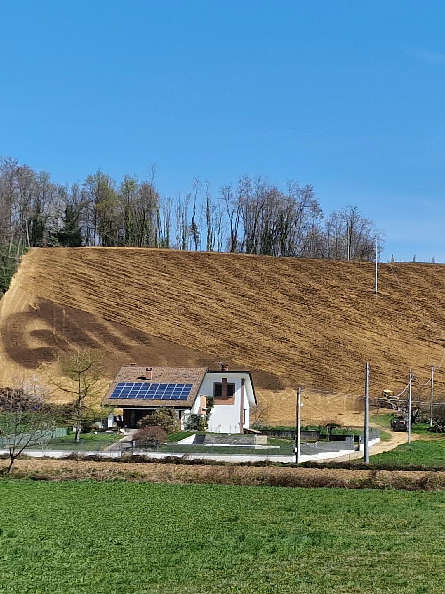 sistemazione di terreni agricoli a Romagnano Sesia