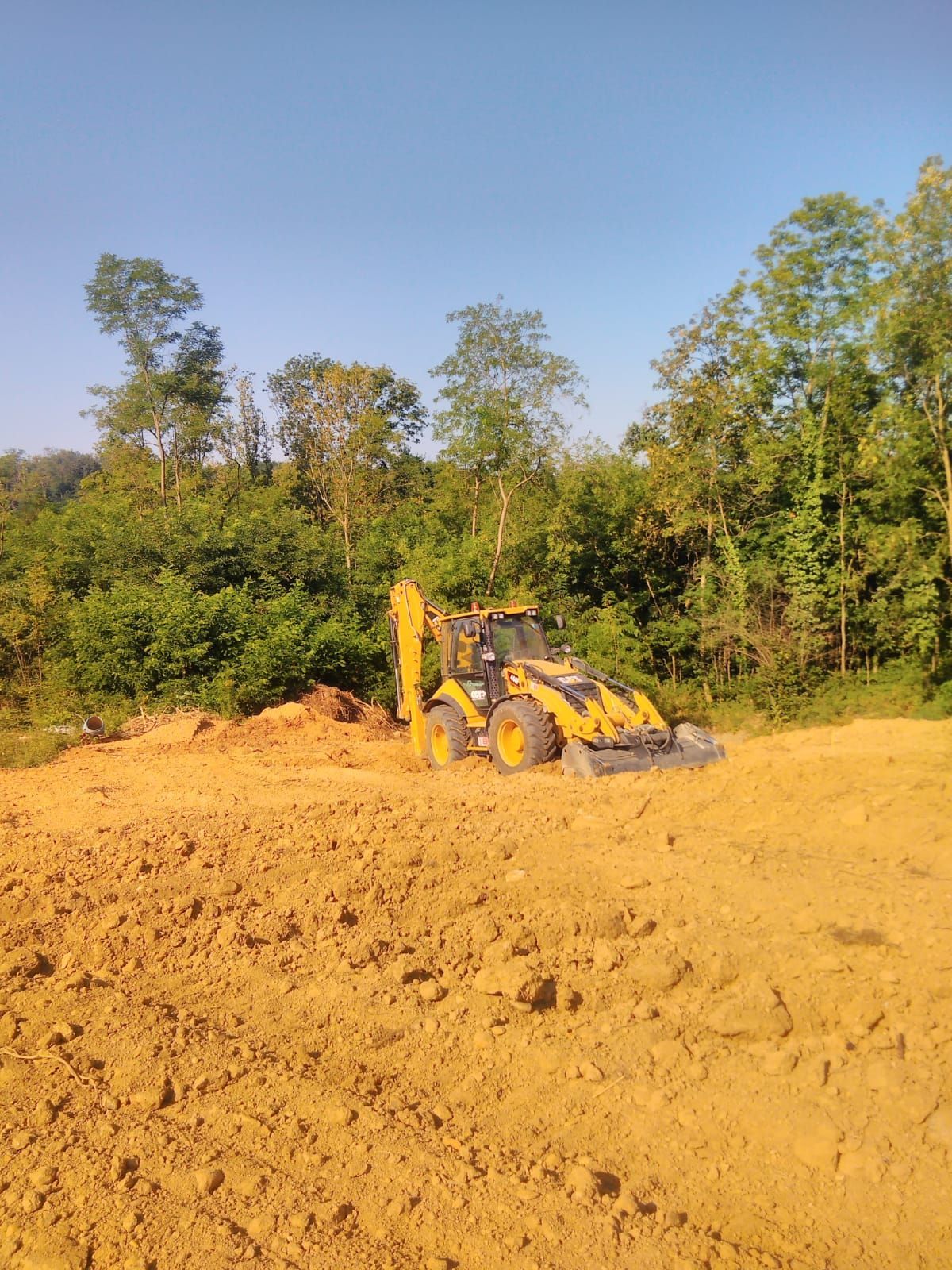 sistemazione di terreni agricoli a Romagnano Sesia