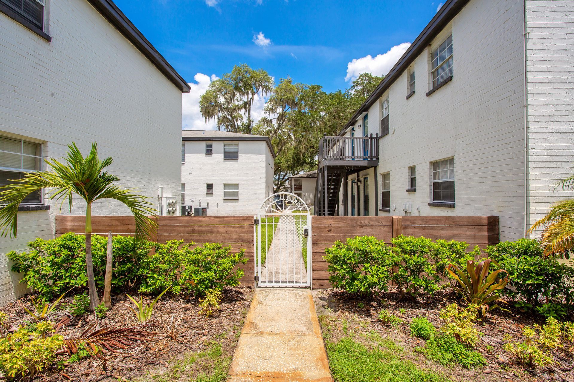 Walkway at The Henry in Plant City, FL.