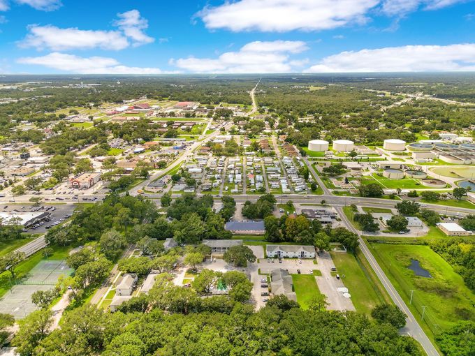 Aerial view of The Henry