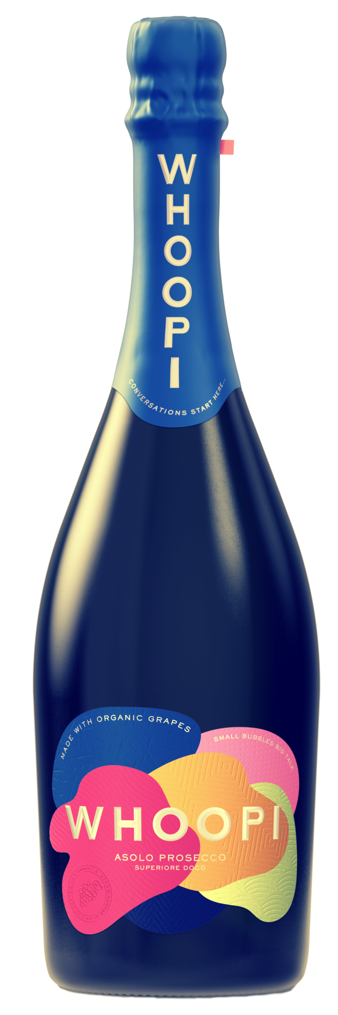 Bottle of Whoopi Prosecco