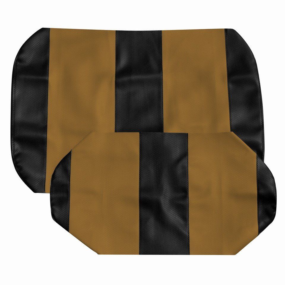 E-Z-GO TXT Black and Gold Seat Cover