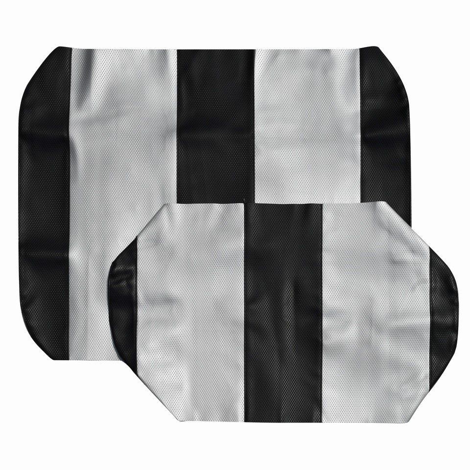 E-Z-GO TXT Black and Silver Seat Covers